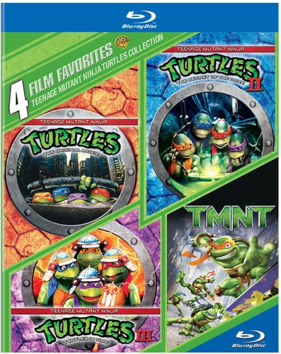 4 Film Favorites: Teenage Mutant Ninja Turtles Collection