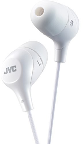 Jvc Hafx38W Marshmallow Earphones White - JVC HAFX38W Marshmallow Earphones (White)