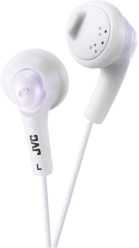Jvc Haf160Wk Gumy Earbud Headphones Coconut White - JVC HA-F160-W-K Gumy EarBud Headphones (Coconut White)