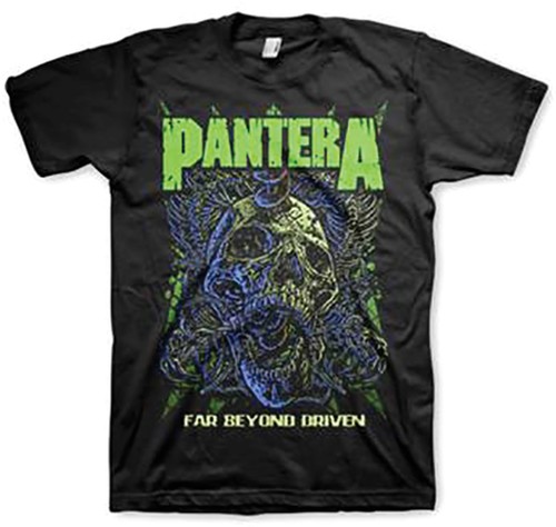 Pantera - Pantera Far Beyond Driven Black Unisex Short Sleeve T-shirt Large