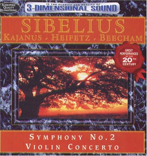 Sibelius: Symphony No 2 & Violin Concerto /  Various