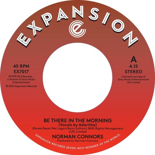 Norman Connors - Be There In The Morning / I Don't Need Nobody Else