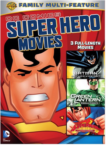 DC Comics Super Hero Movies: 3 Full-Length Movies