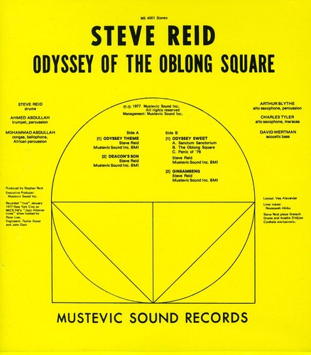 Steve Reid - Odyssey Of The Oblong Square