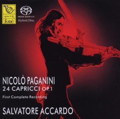 Salvatore Accardo - Nicolo Paganini: 24 Capricci Op 1