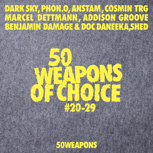 50 Weapons Of Choice 20-29