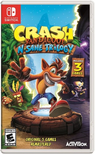 Swi Crash Bandicoot N. Sane Trilogy - Crash Bandicoot N. Sane Trilogy for Nintendo Switch