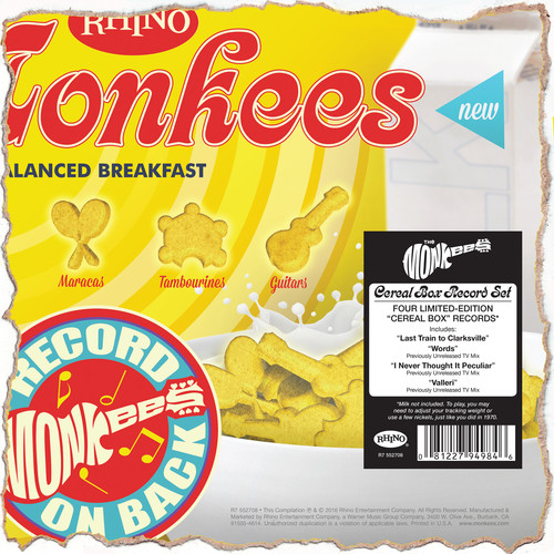The Monkees - Cereal Box Records (4 7 Flexidisc Collection)