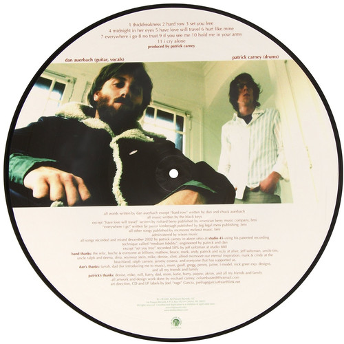 The Black Keys - Thickfreakness [Picture Disc LP]