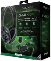 Dg Dgxb1-6617 Xbox One X-Talk Wired Headset Black - DreamGear X-Talk Wired Headset: Black for Xbox One