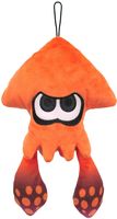 Little Buddy Inkling Squid 9 Plush - Orange - Little Buddy Splatoon Inkling Squid 9" Plush - Orange