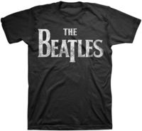 The Beatles - Vintage Logo (Blk) (Lg)