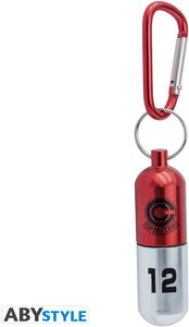 DRAGON BALL Z - RED CAPSULE CORP. 3D KEYCHAIN