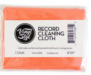 VINYL STYL RECORD CLEANING CLOTH LUBRICATED ORG