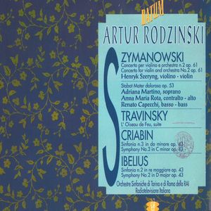 Artur Rodzinsky Conducts