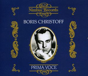Boris Christoff: Prima Voce