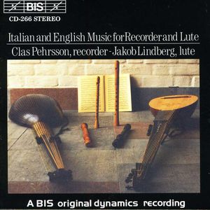 Italian & English Recorder & Lute Music /  Various