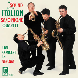 Sound of Italian Saxophone Quart Live in Verona