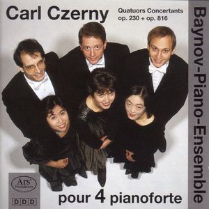 Carl Czerny Quatuors Concertants Op 230 & Op 816