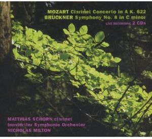 Clarinet Concerto /  Symphony No 8