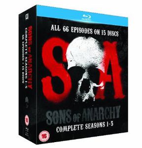 Sons of Anarchy: Complete Seasons 1-5 [Import]