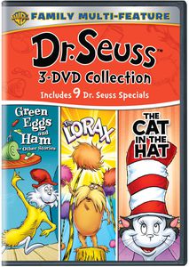 Dr. Seuss 3 DVD Collection: Green Eggs and Ham /  The Lorax /  The Cat in the Hat