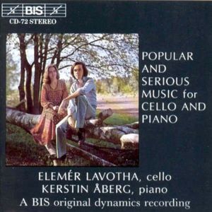 Popular & Serious Music Cello & Piano /  Various