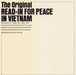 Read-In for Peace Vietnam /  Various