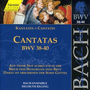 Sacred Cantatas BWV 38 39 40