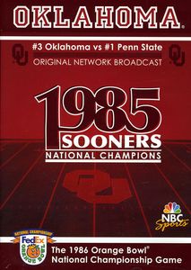 Oklahoma 1986 Orange Bowl National Championship Game
