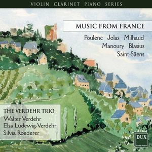 Violin Clarinet Piano Series: Music from France