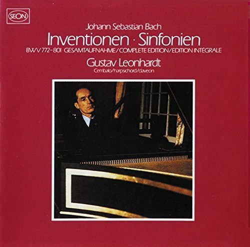 GUSTAV LEONHARDT - Bach: Inventions & Sinfonias
