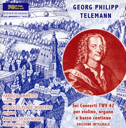 Sei Concerti TWV 42 (1734) Per Violino /  Organo E