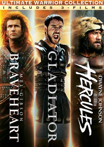 Ultimate Warrior Collection: Braveheart /  Gladiator /  Hercules: Triple Pack