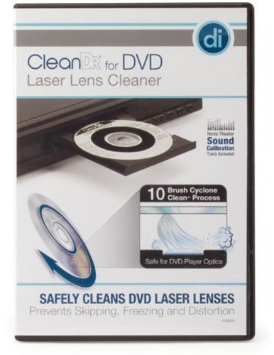 Allsop Clean Dr for DVD Laser Lens Cleaner - Digital Innovations 4190200 CleanDr for DVD/Xbox/PS2 Laser Lens Cleaner with Home Theater Sound Calibration Tools