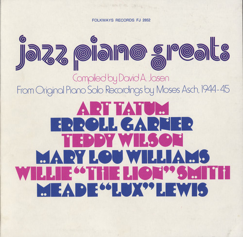 Jazz Piano Greats /  Various