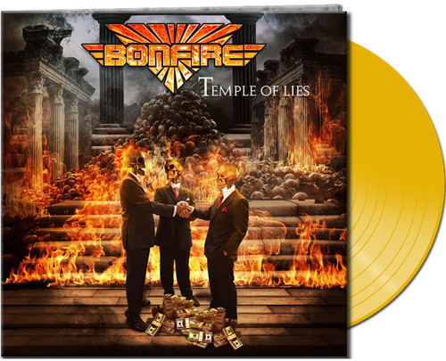 Bonfire - Temple Of Lies (Yellow Vinyl) (Gate) [Limited Edition] [180 Gram]