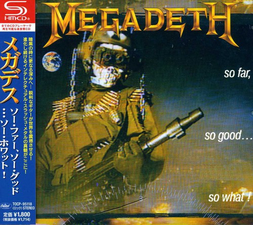 Megadeth - So Far. So Good So What! [Import]