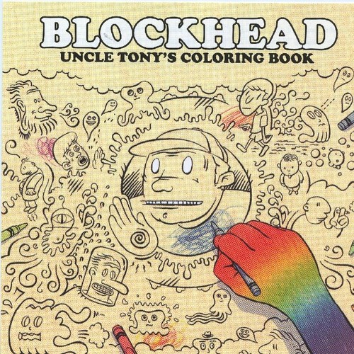 Blockhead - Uncle Tony's Coloring Book (Blue) (Red)