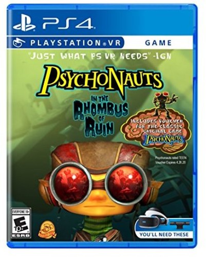 Psychonauts in the Rhombus of Ruin: VR for PlayStation 4