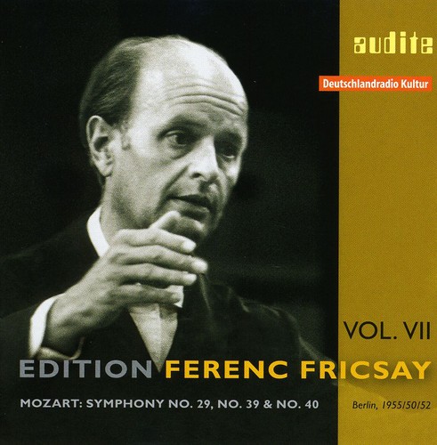 Edition Ferenc Fricsay 7: Sym No. 29 39 & 40