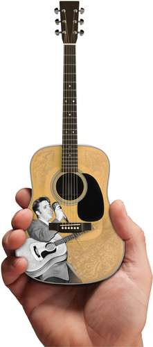 Elvis Presley '55 Tribute Acoustic Mini Guitar - Elvis Presley '55 Tribute Acoustic Mini Guitar Replica