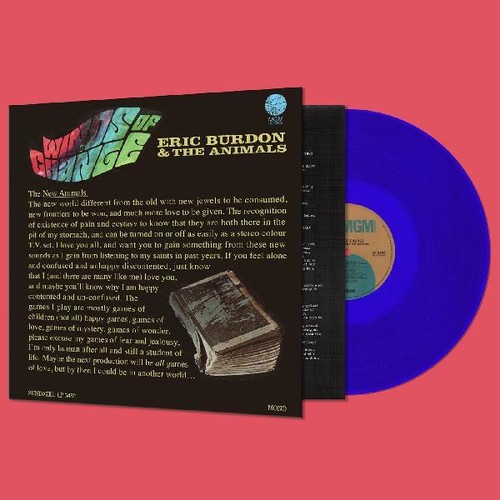 Eric Burdon & Animals - Winds Of Change (Blue) [Colored Vinyl]