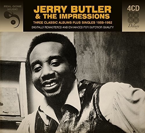 Jerry Butler - 3 Classic Albums Plus [Deluxe] [Remastered] [Digipak] (Ger)