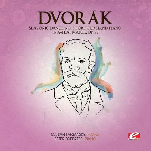 Dvorak - Slavonic Dance 8 Four Hand Piano A-Flat Maj 72