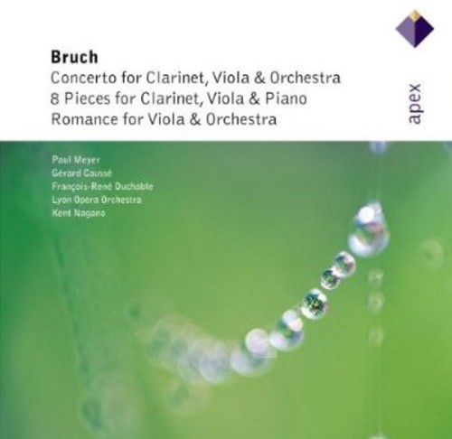 M. BRUCH - Ctos for Clarinet Viola & Orchestra