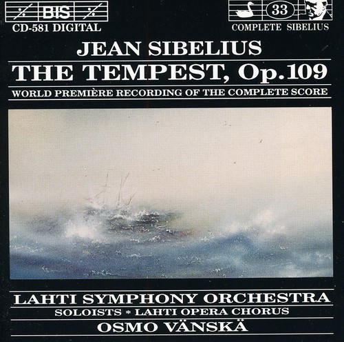 Tempest /  World Premiere of Complete Score
