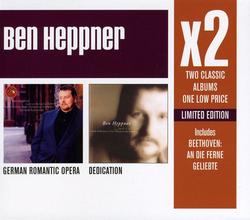 BEN HEPPNER - X2 (Lieder of Beethoven Schumann Liszt)
