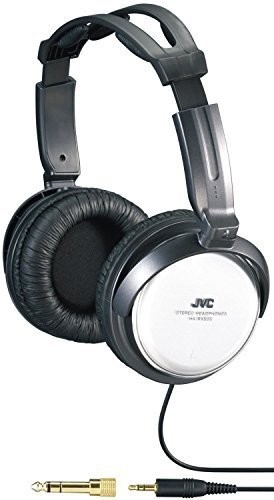 Jvc Harx500 Full-Size Around Ear Headphone - Jvc Harx500 Full-size Around Ear Headphone 40mm Neodymium Driver (White)