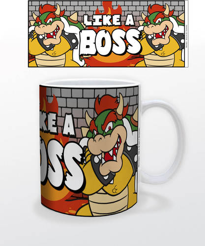 Super Mario Like a Boss 11 Oz Mug - Super Mario Like a Boss 11 oz mug